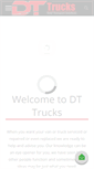 Mobile Screenshot of dttrucks.com