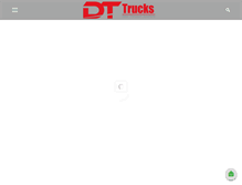 Tablet Screenshot of dttrucks.com